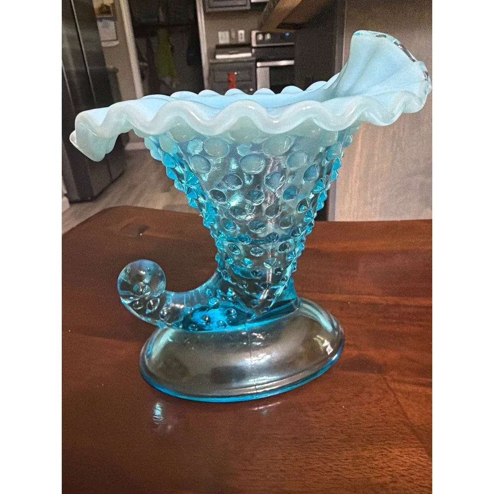 Fenton blue opalescent